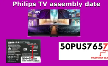 Come trovare l’anno del televisore Philips