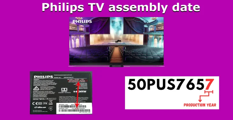 Come trovare l’anno del televisore Philips