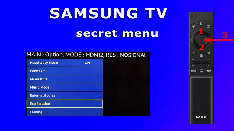 Accesso al menu di servizio con lo Smart Remote Accesso al menu di servizio con lo Smart Remote