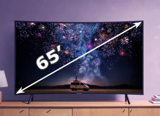 Qual è la larghezza di una TV da 65 pollici? : dimensioni della TV da 65 pollici